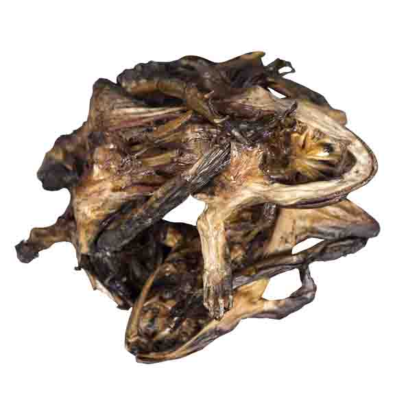 Grenouilles fumées en tas (5 petites)