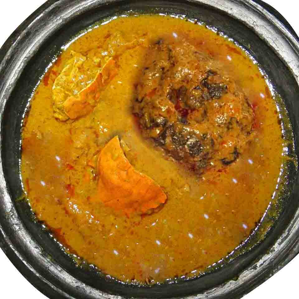 Sauce graine magni fumé crabe avec djoungblé (4pers)