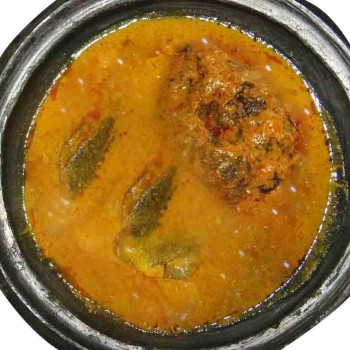 Sauce graine capitaine fumé escargot gnangnan et djoungblé (4pers)