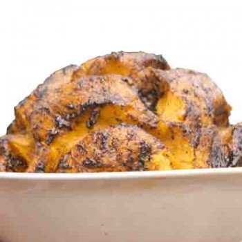 Foufou de banane plantain à l'huile rouge (4pers.)