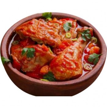 Sauce tomate au poulet de chair (4pers.)