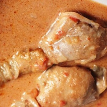 Sauce arachide au poulet importé fumé (4pers.)